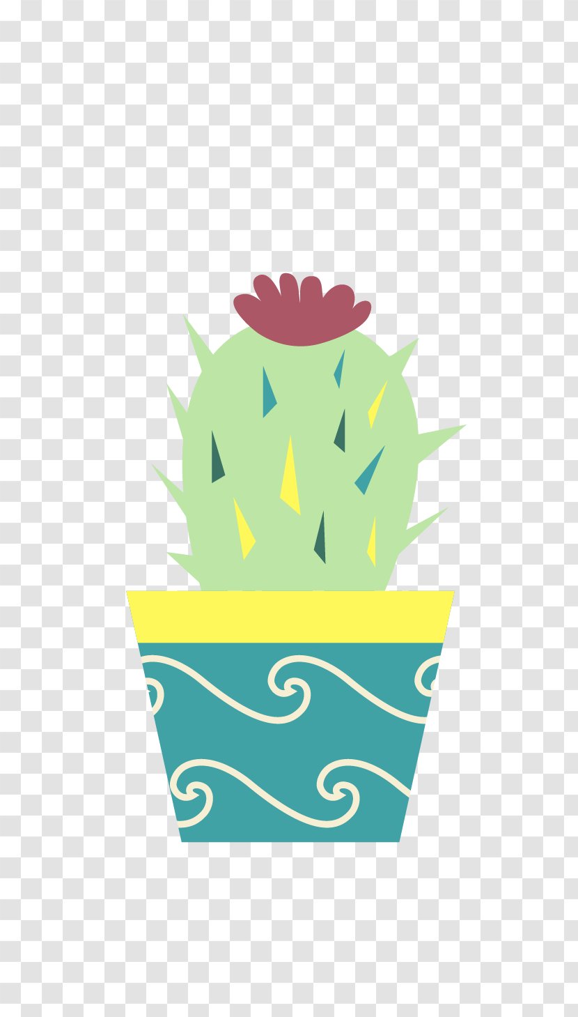 Cactus Vector Graphics Image - Drawing - Blooming Transparent PNG