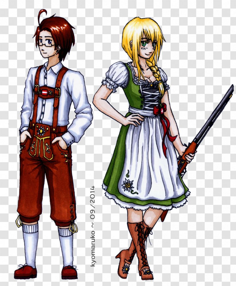 Oktoberfest DeviantArt Dirndl Artist - Cartoon Transparent PNG