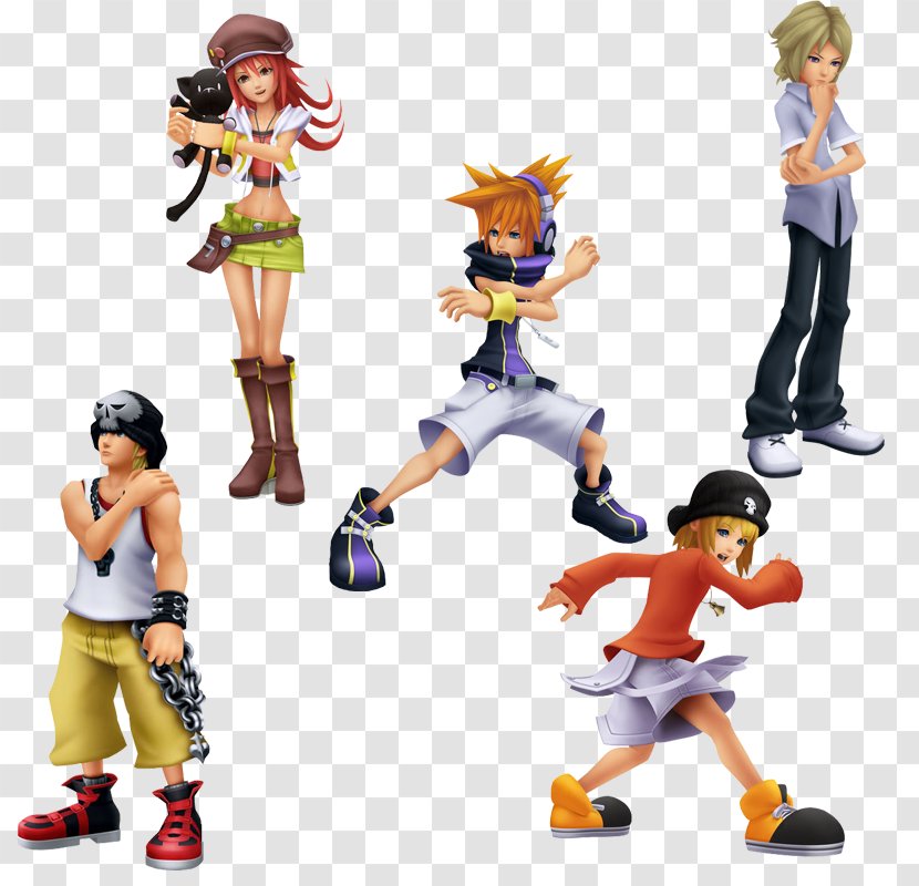 Kingdom Hearts 3D: Dream Drop Distance The World Ends With You Riku Video Game - Figurine - Tetsuya Nomura Transparent PNG