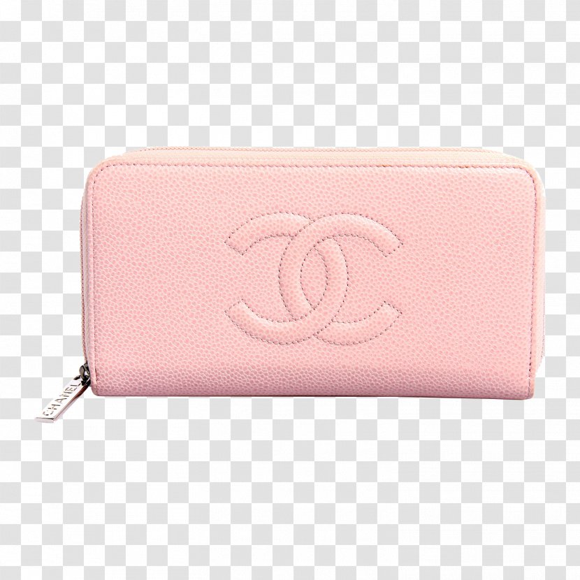 Wallet Coin Purse Brand - Chanel Bag Pink Female Models Transparent PNG
