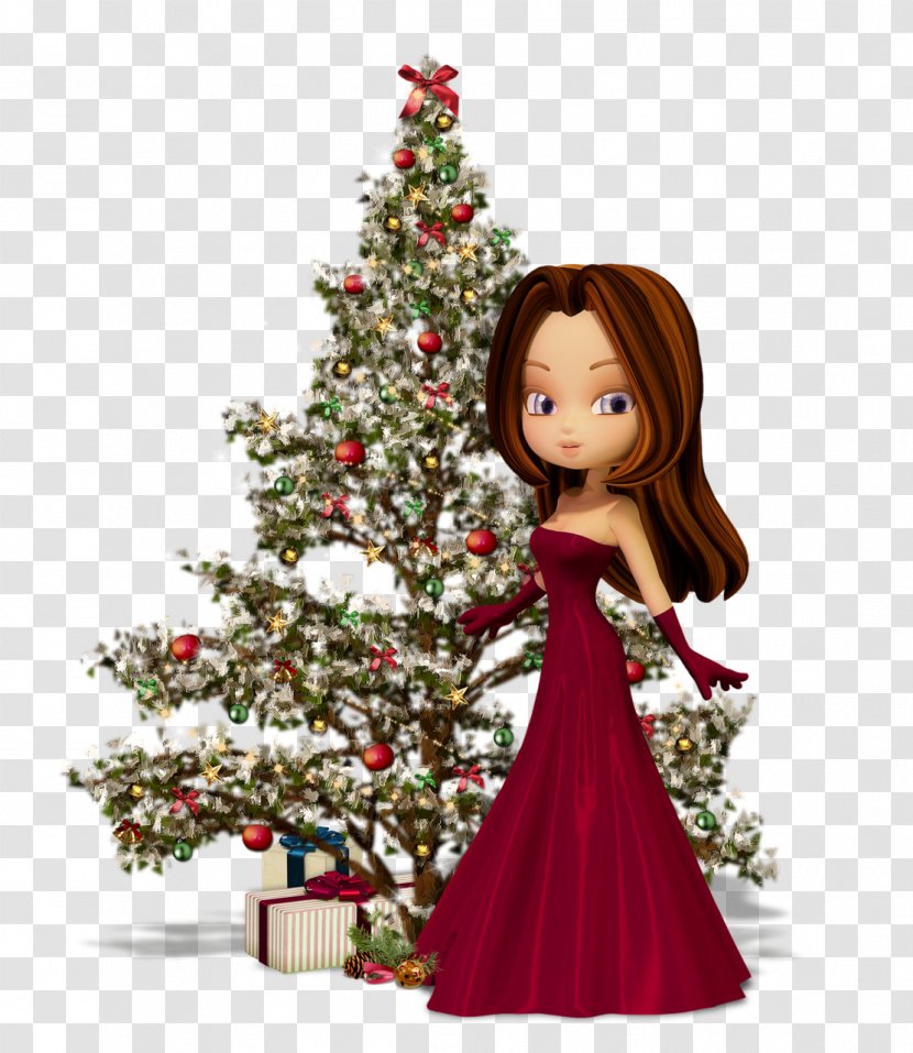 Christmas Tree New Year Ornament Party - And Holiday Season Transparent PNG