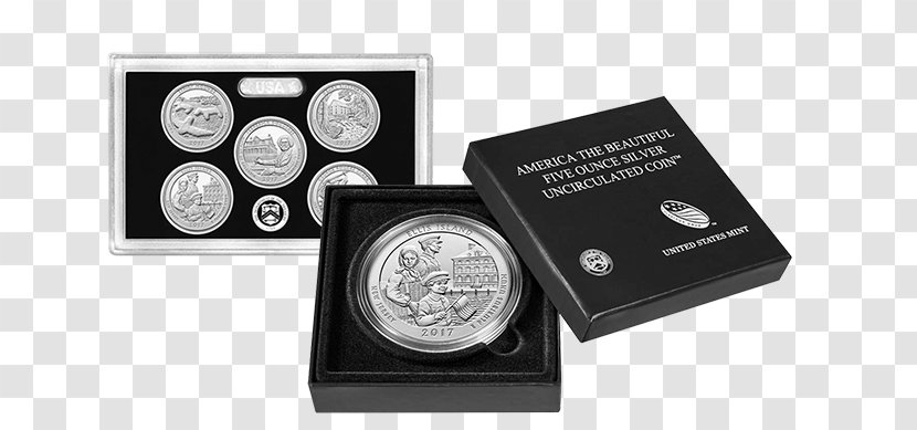 United States Mint Quarter Proof Coinage America The Beautiful Silver Bullion Coins Transparent PNG