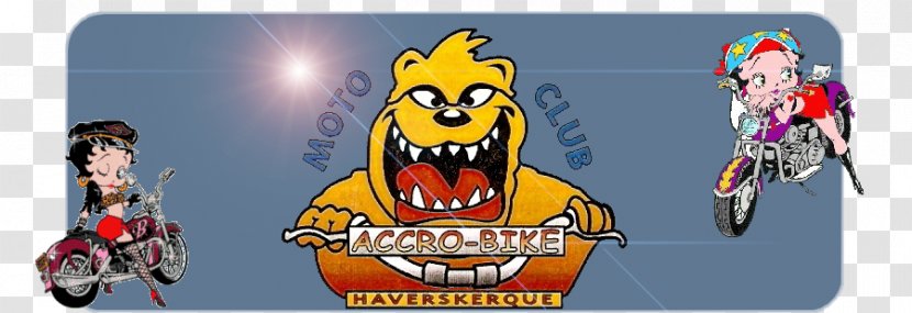 Poster Belote Cartoon Technology - Cycling Club Transparent PNG