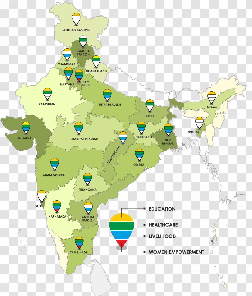 India Slum Smile Foundation Map - Child Transparent PNG