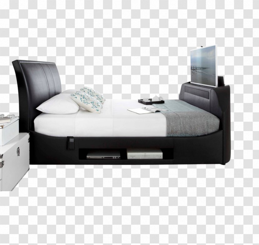 Bed Frame Foot Rests Television Headboard - Bensons For Beds - Scroll Bar Transparent PNG