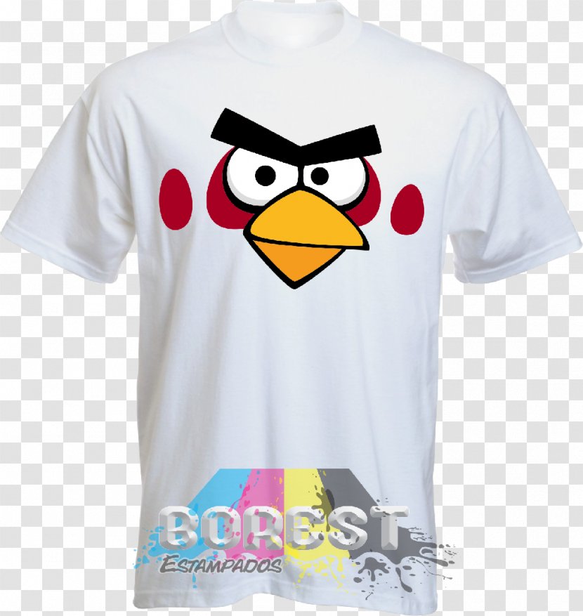 T-shirt Sleeve Bluza Smiley - Resting Birds Transparent PNG