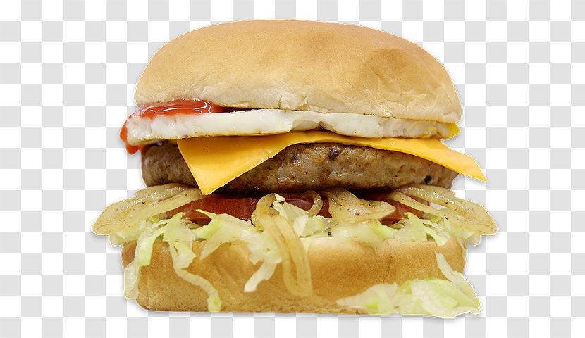 Cheeseburger Slider Breakfast Sandwich Fast Food Chivito - Dish - Bun Transparent PNG