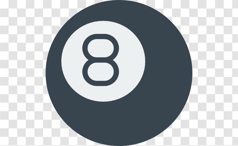 Eight-ball Billiards Pool Icon - Brand - 8 Transparent PNG