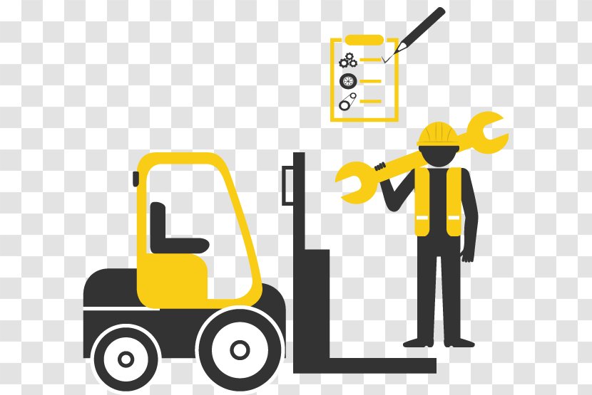 Car Forklift Maintenance Motor Vehicle Service Automobile Repair Shop - Vave Icon Transparent PNG