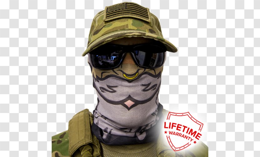 Kerchief Balaclava Goggles Face Shield Clothing - Army - Cap Transparent PNG