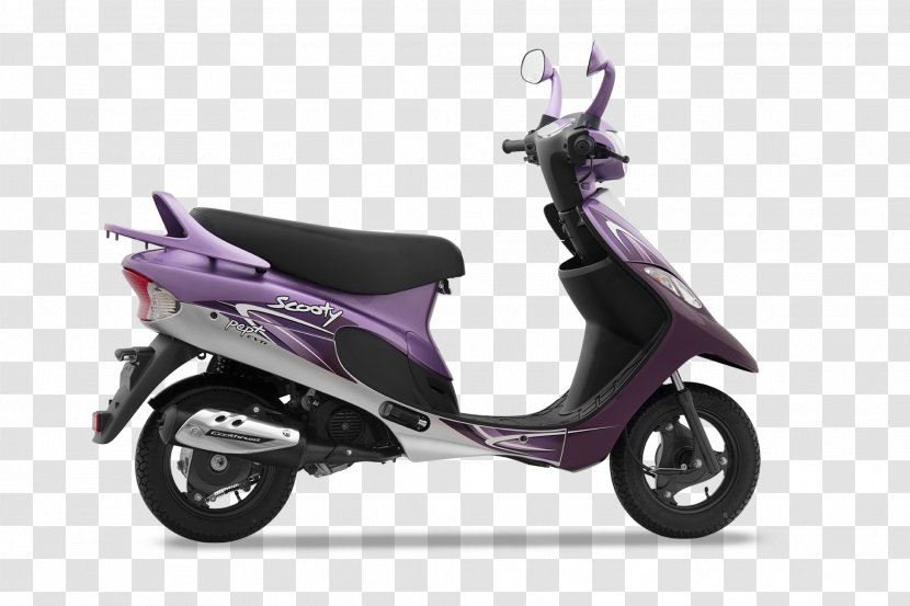 Scooter Car TVS Scooty Motor Company Motorcycle - Accessories Transparent PNG