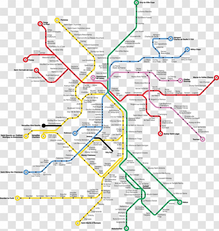 Arrondissement Of Paris Rapid Transit Train Rail Transport - Public - Vector Metro Station Map Transparent PNG