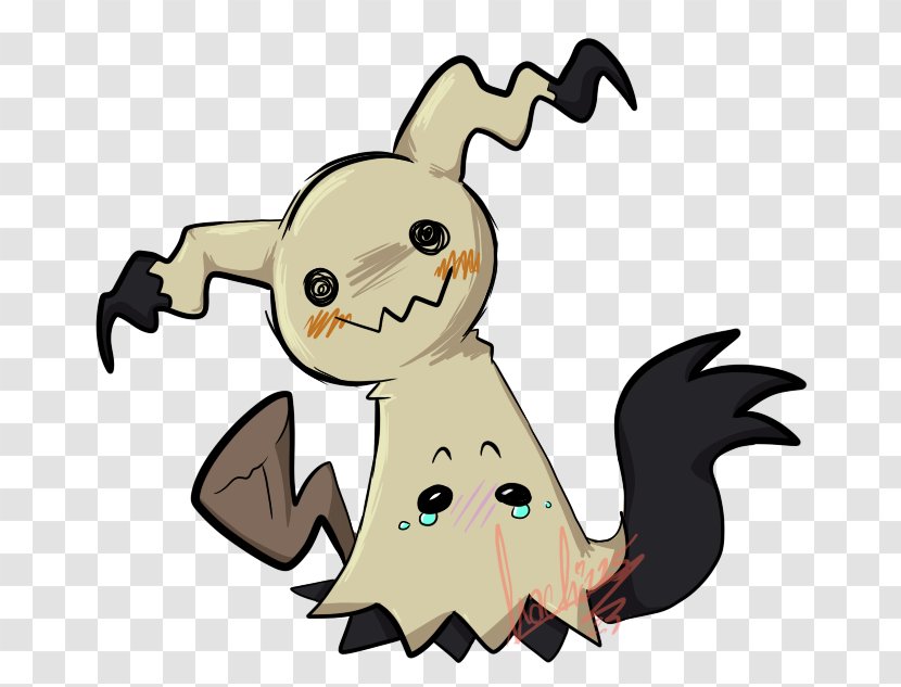 Mimikyu Pikachu Pokémon Fan Art Drawing - Flower Transparent PNG