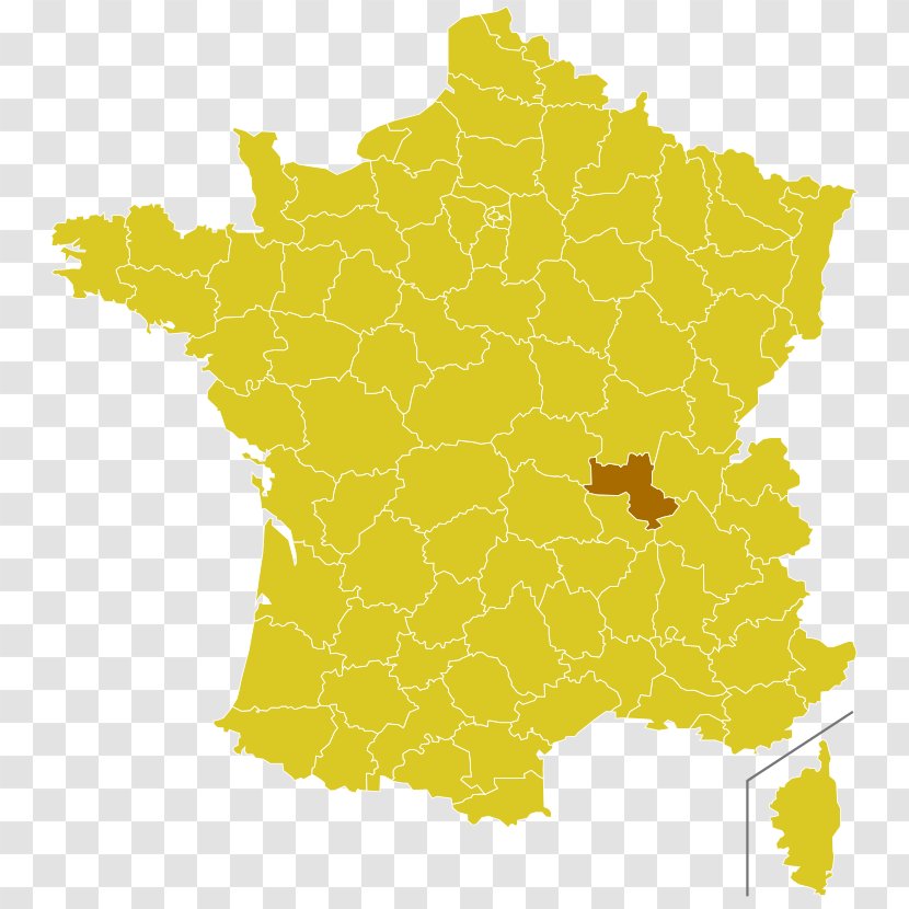 Roman Catholic Archdiocese Of Lyon Clermont Clermont-Ferrand Volvic Hauts-de-Seine - Departments France - Map Transparent PNG