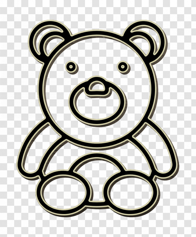 Teddy Bear Icon Baby Shower Icon Bear Icon Transparent PNG