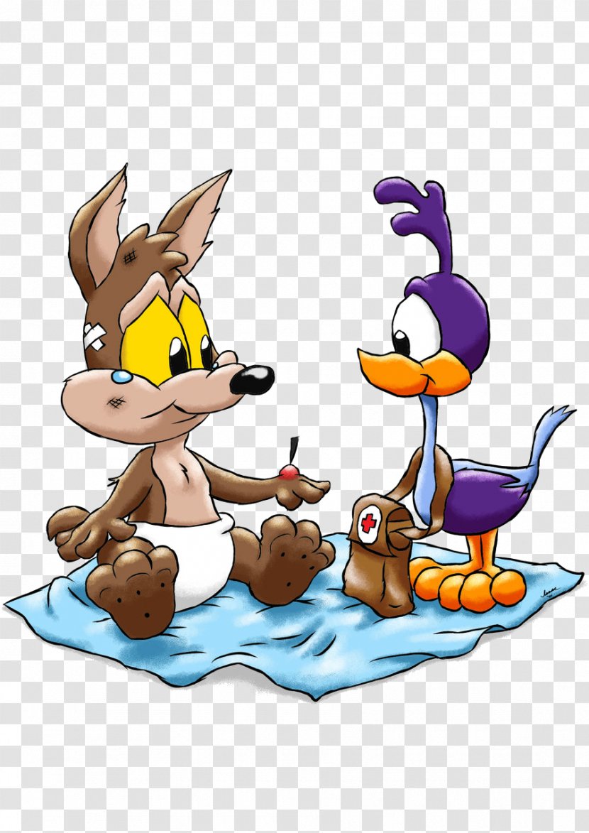 Wile E. Coyote And The Road Runner Tasmanian Devil Looney Tunes - Bird - Johnny Patrick Transparent PNG