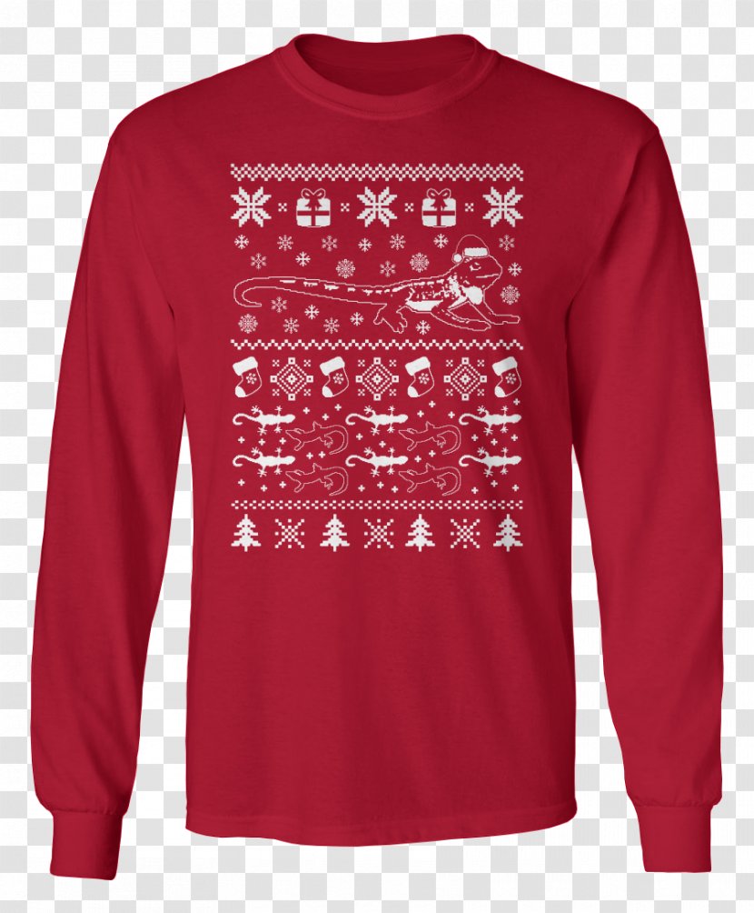T-shirt Christmas Jumper Sweater Day - Sleeve - Ugly Transparent PNG