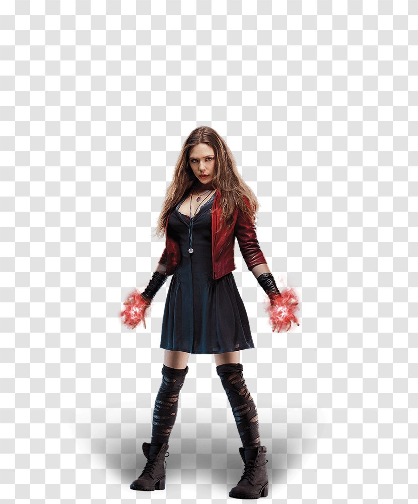 Wanda Maximoff Hulk Captain America Vision Black Widow - Avengers Age Of Ultron - Scarlet Witch Comic Transparent PNG