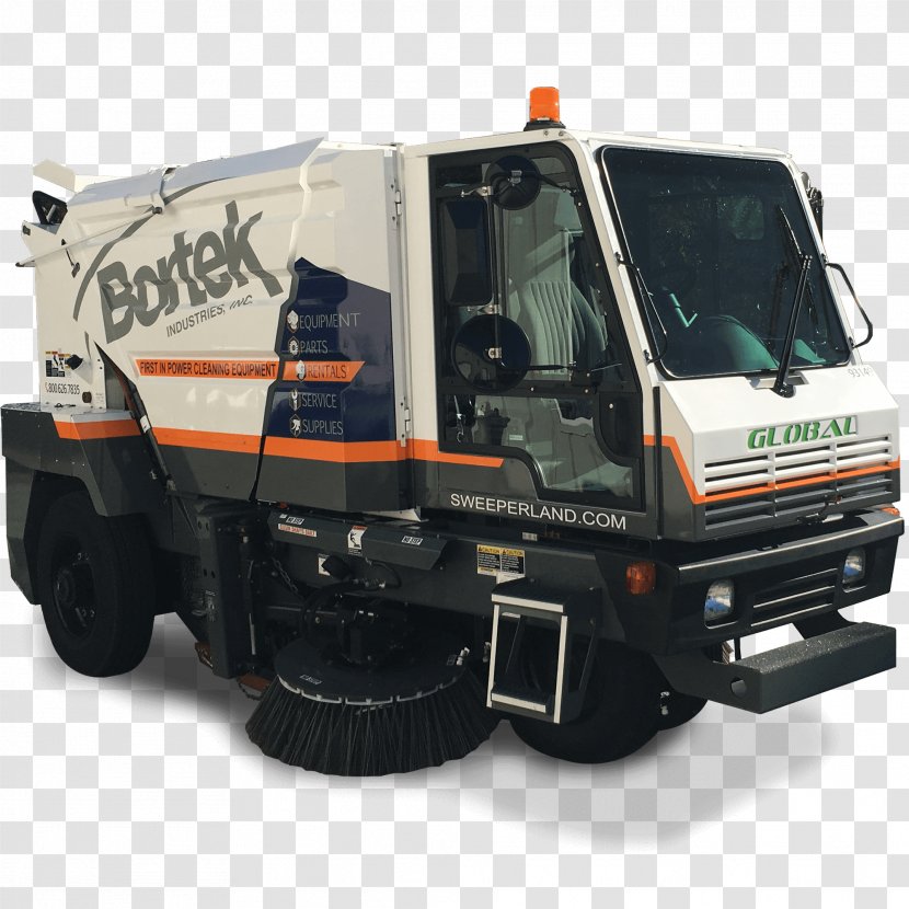 Street Sweeper Vehicle Broom Industry - Road Transparent PNG