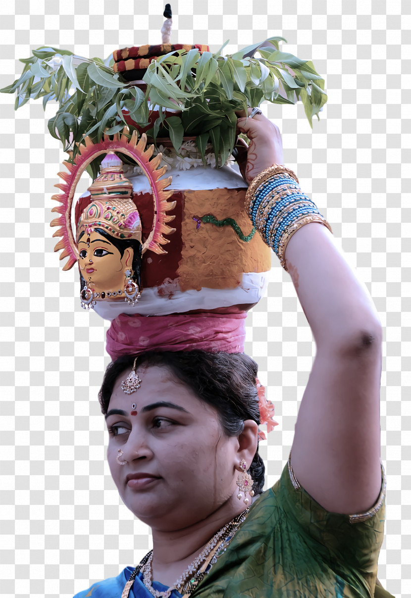 Bonalu Mother Energy Transparent PNG