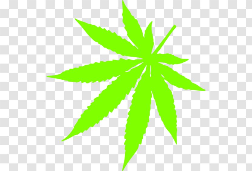 Medical Cannabis Clip Art - Leaves Transparent PNG