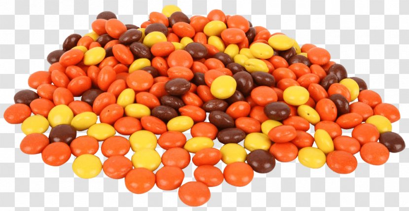 Reese's Pieces Peanut Butter Cups Ice Cream Candy - Frozen Yogurt - Toppings Transparent PNG