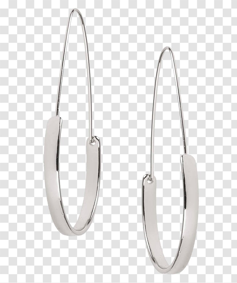 Earring Silver - Jewellery Transparent PNG