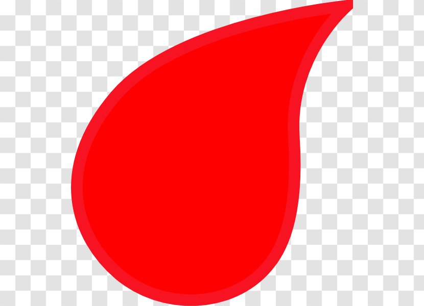 Line Angle - Symbol - A Drop Of Blood Transparent PNG