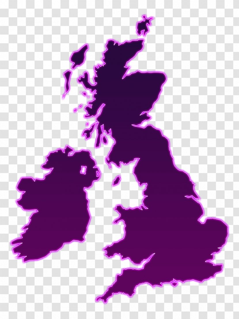 England Blank Map British Isles Geography Transparent PNG