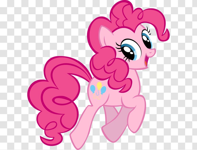 Pinkie Pie Rainbow Dash Rarity Twilight Sparkle Applejack - Heart - Image Transparent PNG