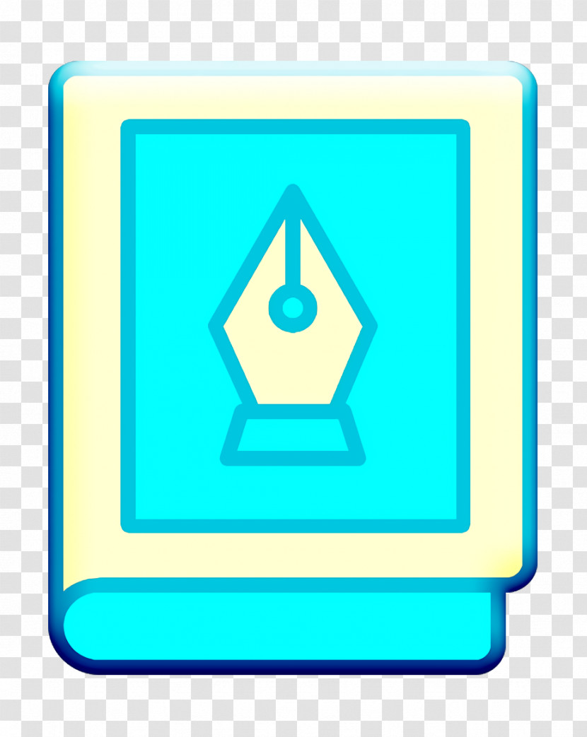 Book Icon Creative Icon Writing Tools Icon Transparent PNG