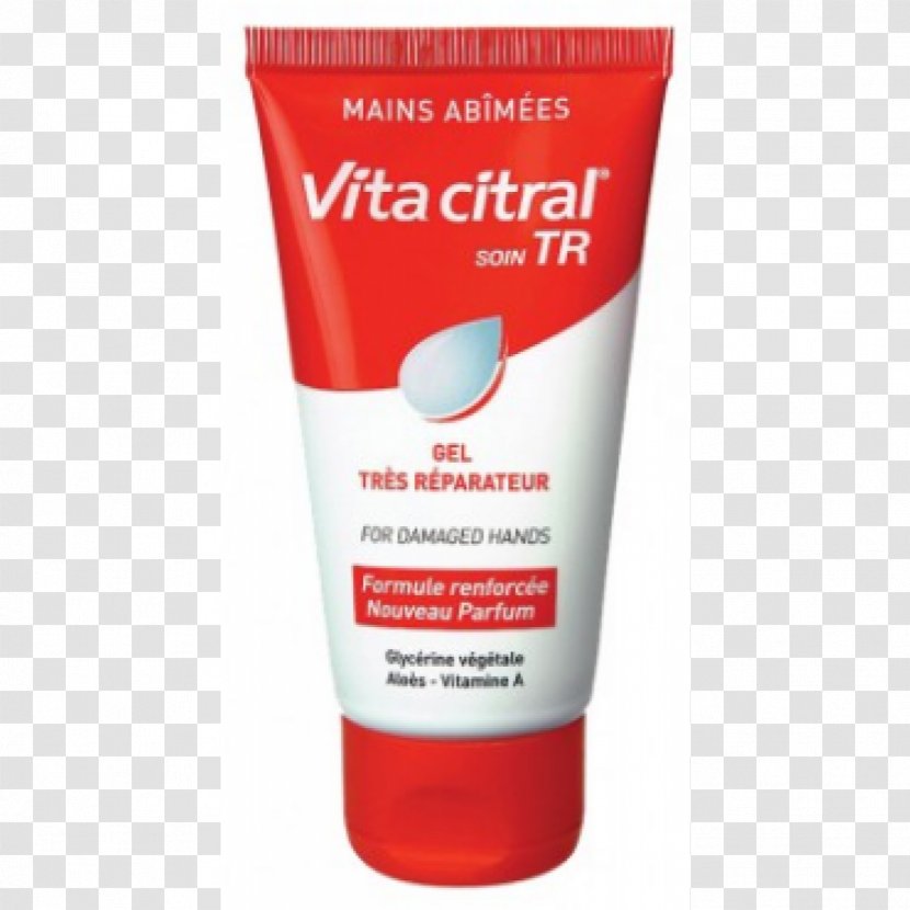 Vita Citral TR Gel Total Repair Lip Balm Hand Transparent PNG
