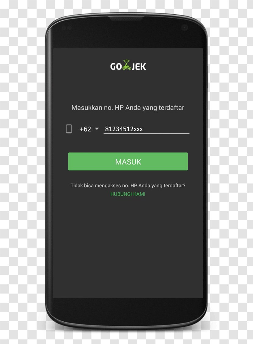 Smartphone Mobile Phones Go-Jek Password Layanan Driver Gojek - Brand - Go Jek Transparent PNG