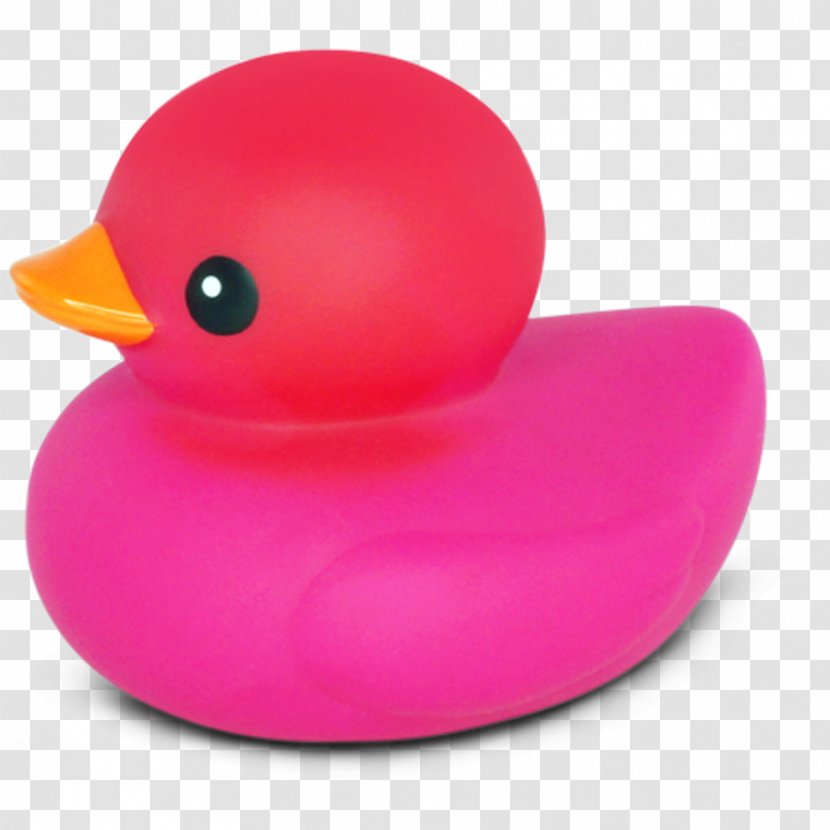 Rubber Duck à L'orange Bathtub Color - Pink Transparent PNG
