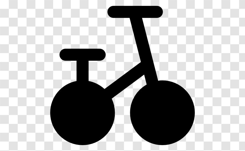 Clip Art - Black And White - Bicycle Transparent PNG
