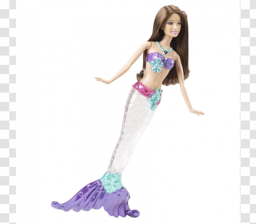 Doll Barbie Toy Mattel Mermaid Transparent PNG