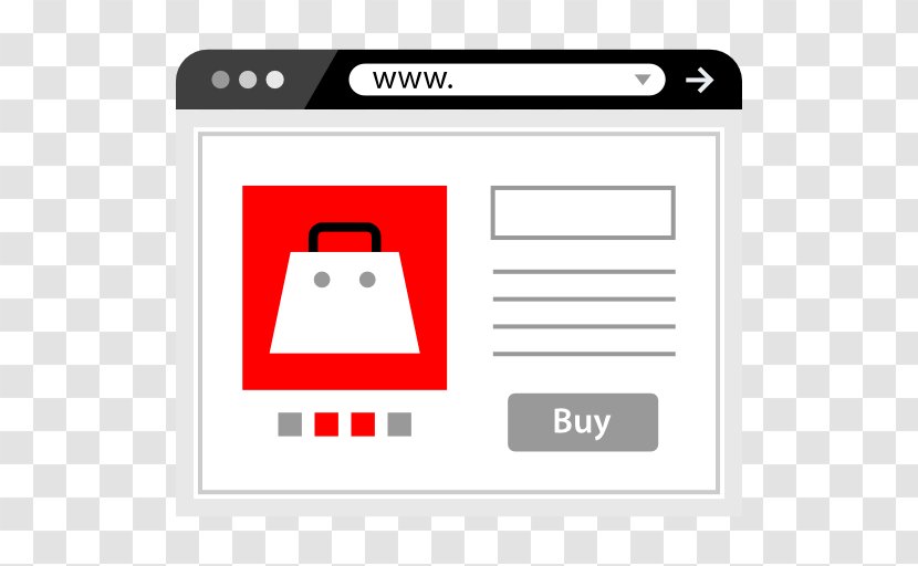 Web Development E-commerce Search Engine Optimization Business - Signage - Online Shop Transparent PNG