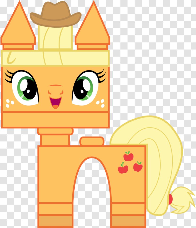 Applejack Rarity Pinkie Pie Twilight Sparkle Rainbow Dash - Cartoon - Unikitty Transparent PNG