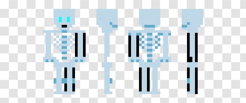 Minecraft Human Skeleton Paper - Technology Transparent PNG