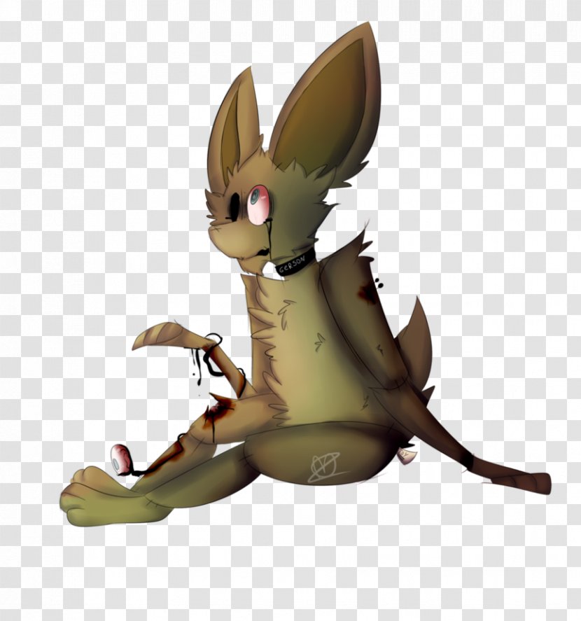 Hare Figurine Pest Legendary Creature - Rabbit - Broken Toys Transparent PNG