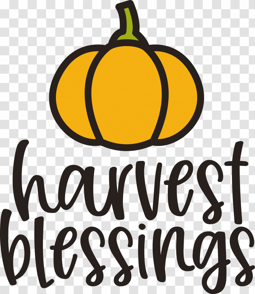 HARVEST BLESSINGS Harvest Thanksgiving Transparent PNG