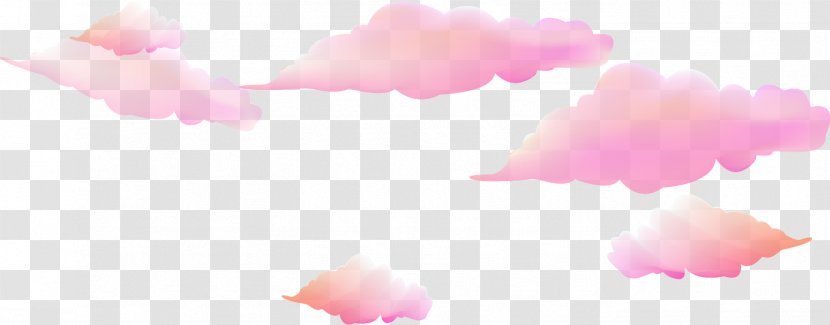 Download Upload Resource - Peach - Pink Clouds Transparent PNG