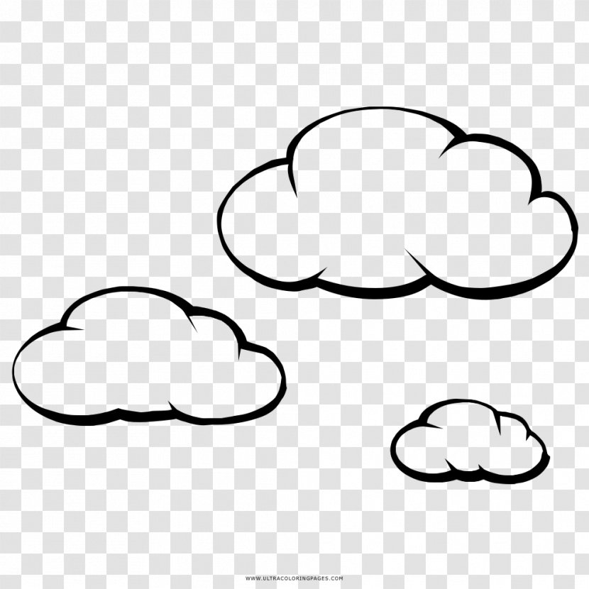 Cloud Drawing Coloring Book White Clip Art - Lightning Transparent PNG
