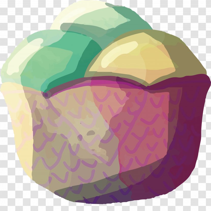 Ice Cream - Watercolor Transparent PNG