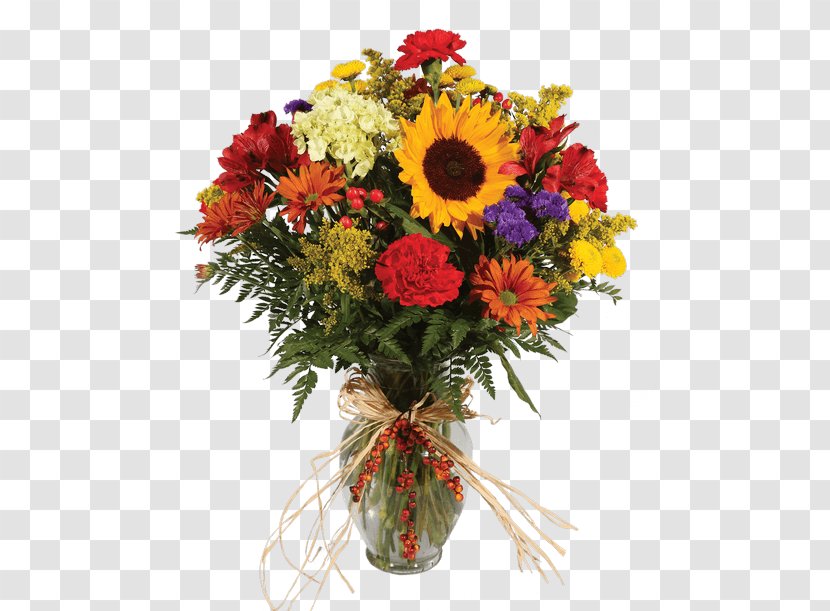 Artificial Flower Floral Design Floristry Silk - Gerbera - Autumn Meadow Transparent PNG