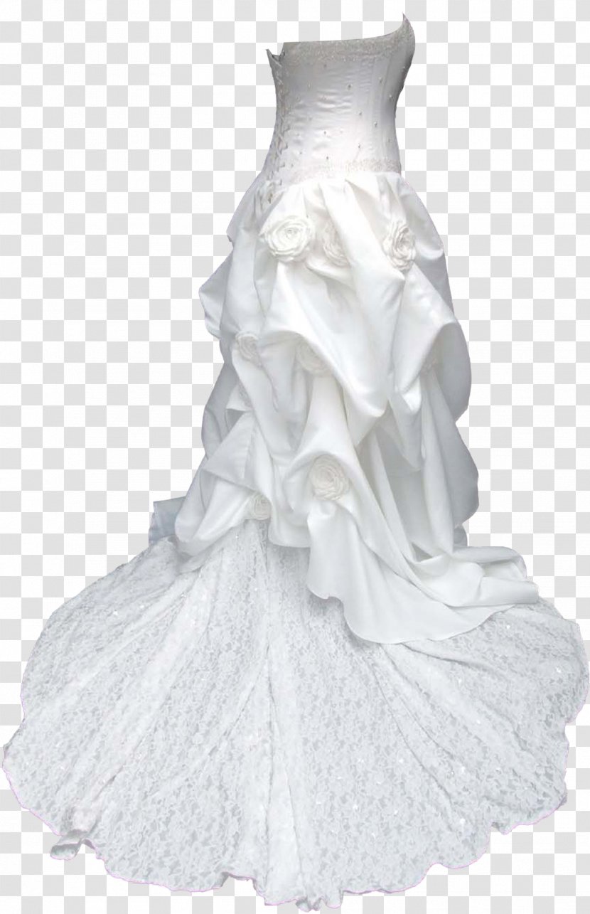 Bride Wedding Dress Gown - Bridegroom - Cloth Transparent PNG