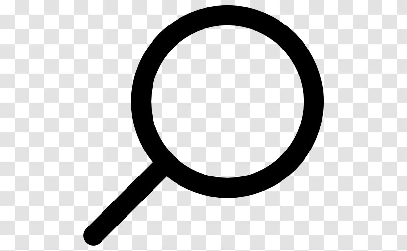 Magnifying Glass Amazon.com - Black And White - Lupe Icon Transparent PNG