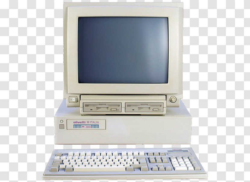 Personal Computer Olivetti M24 Monitors Laptop - Display Device Transparent PNG
