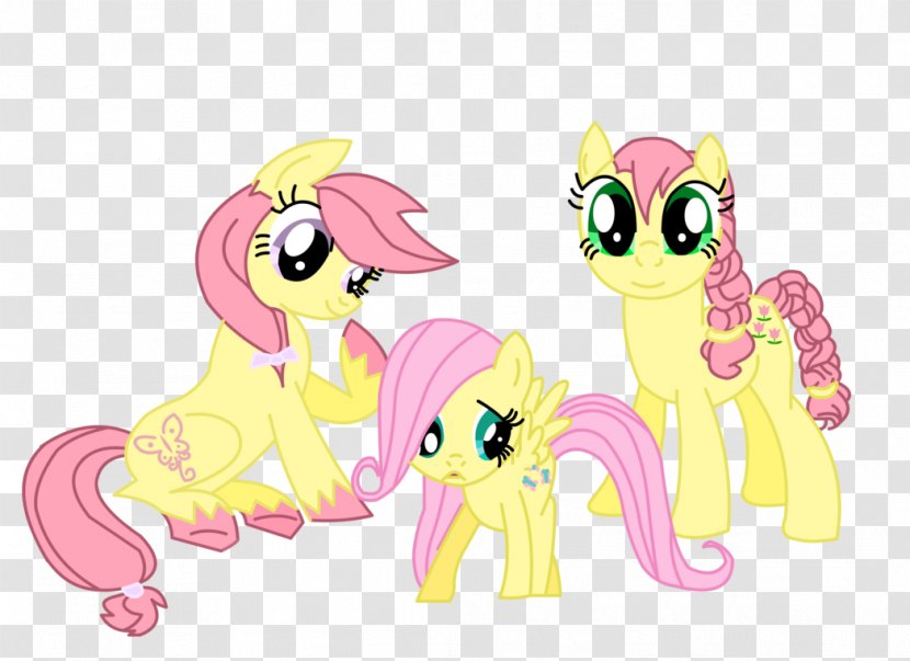 My Little Pony Fluttershy Fan Art - Silhouette Transparent PNG