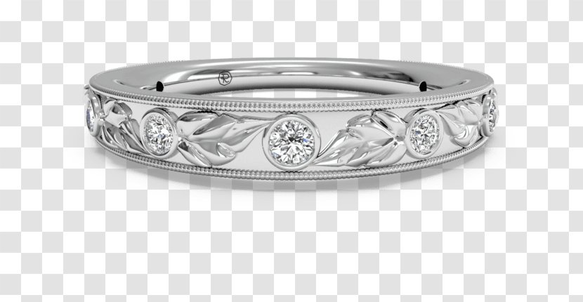 Wedding Ring Engagement Eternity - Princess Cut Transparent PNG